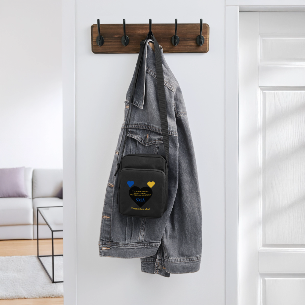 “It'sThe” Crossbody Bag - black