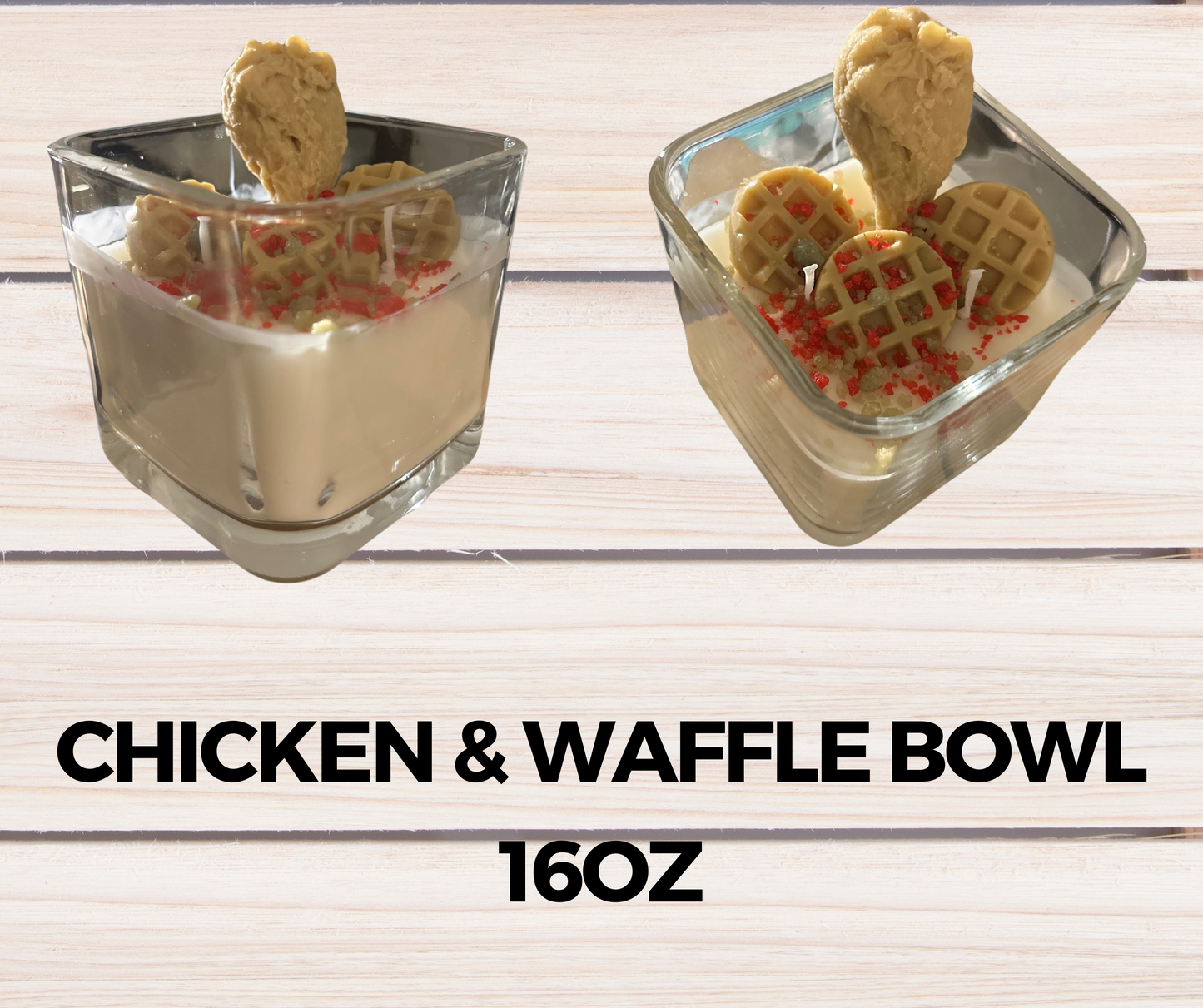Chicken & Waffle Bowl Small