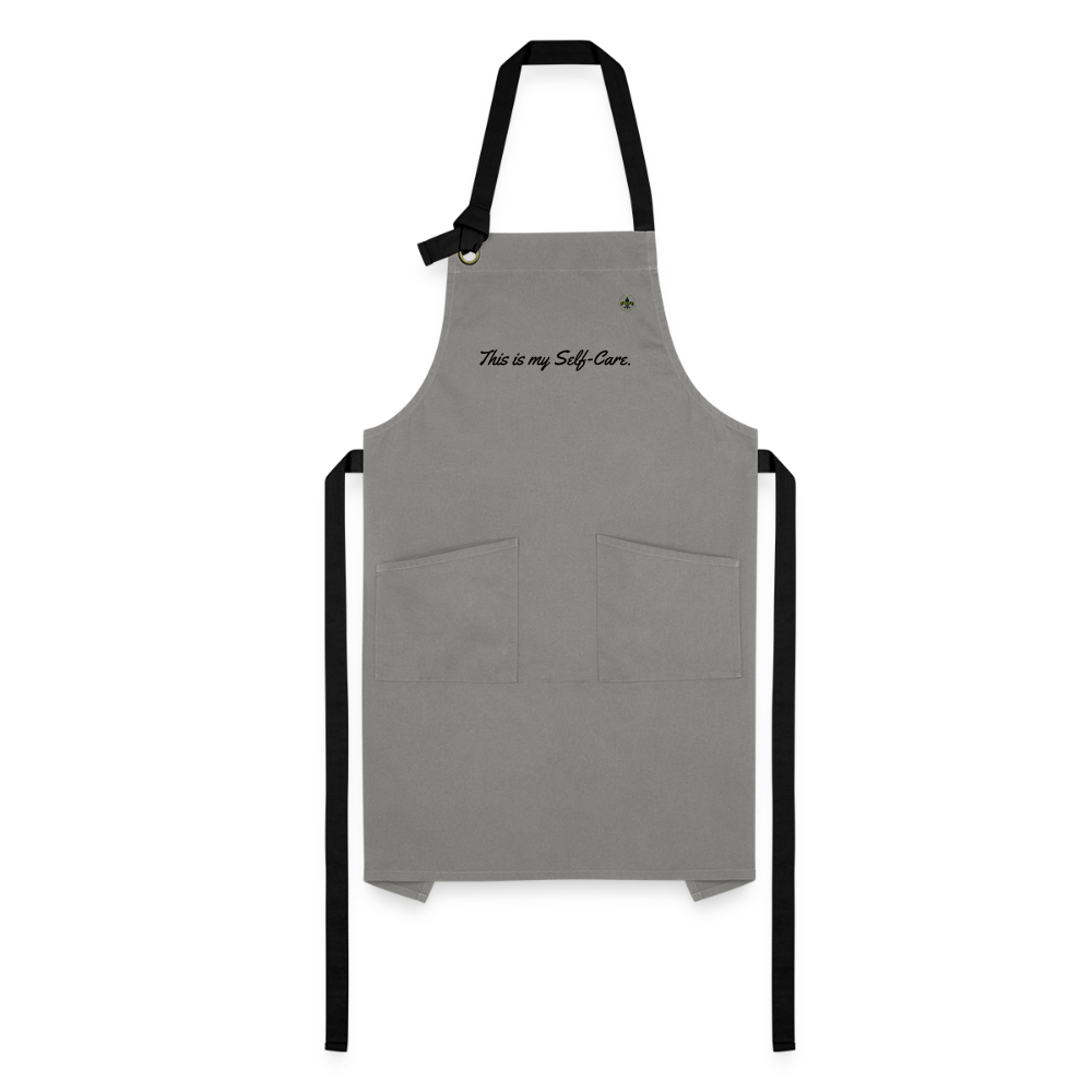 Self Care Apron - gray/black