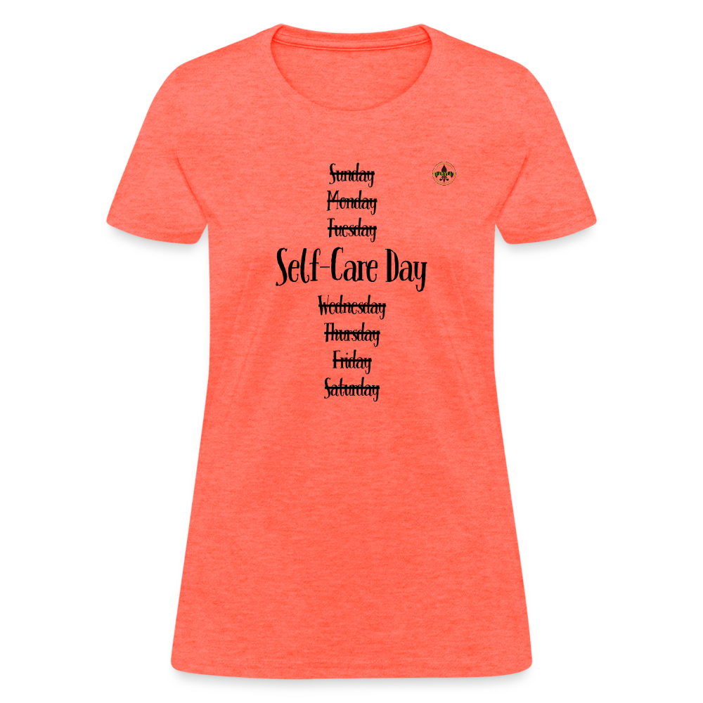 Women's T-Shirt - heather coral