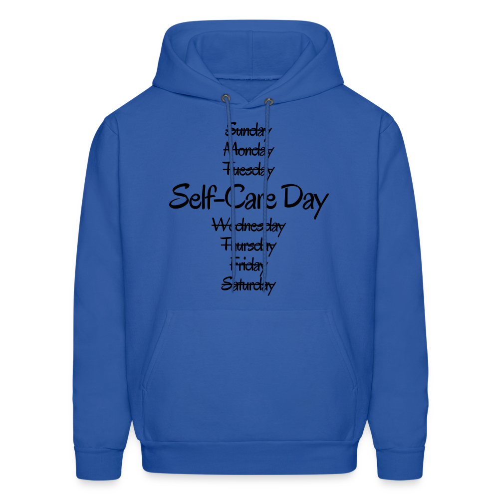 Self-Care Hoodie - royal blue