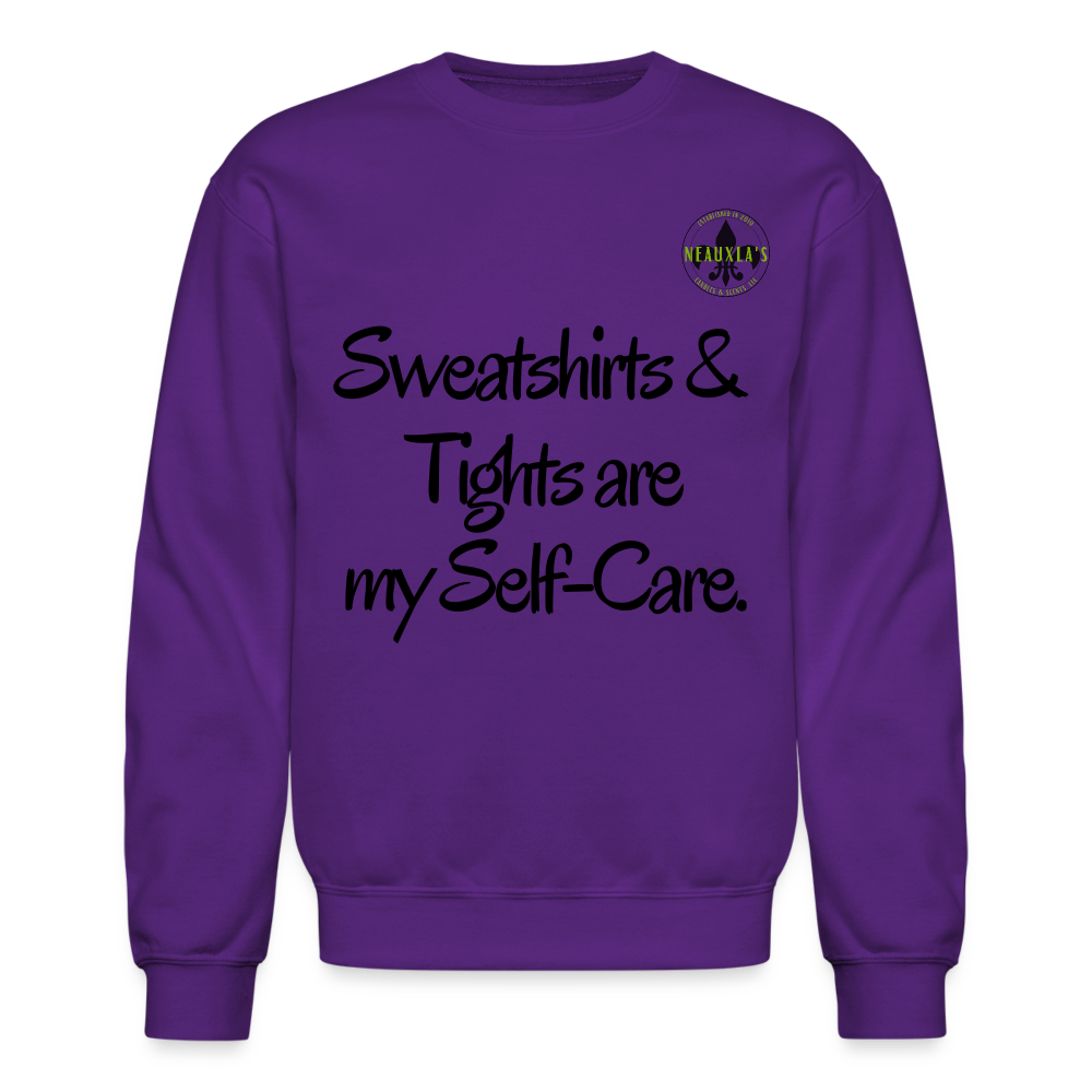 Self care Sweatshirt - purple