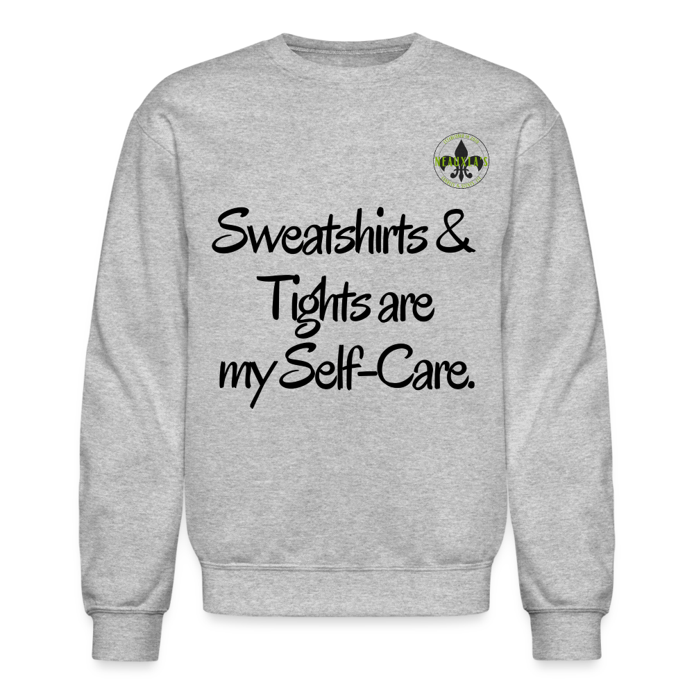 Self care Sweatshirt - heather gray