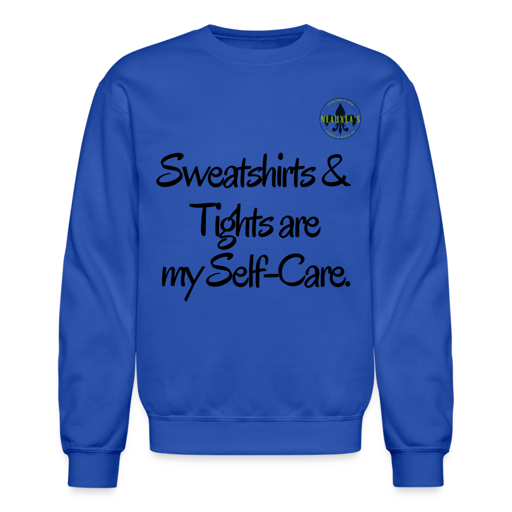 Self care Sweatshirt - royal blue
