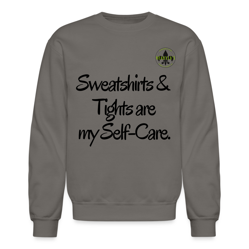 Self care Sweatshirt - asphalt gray