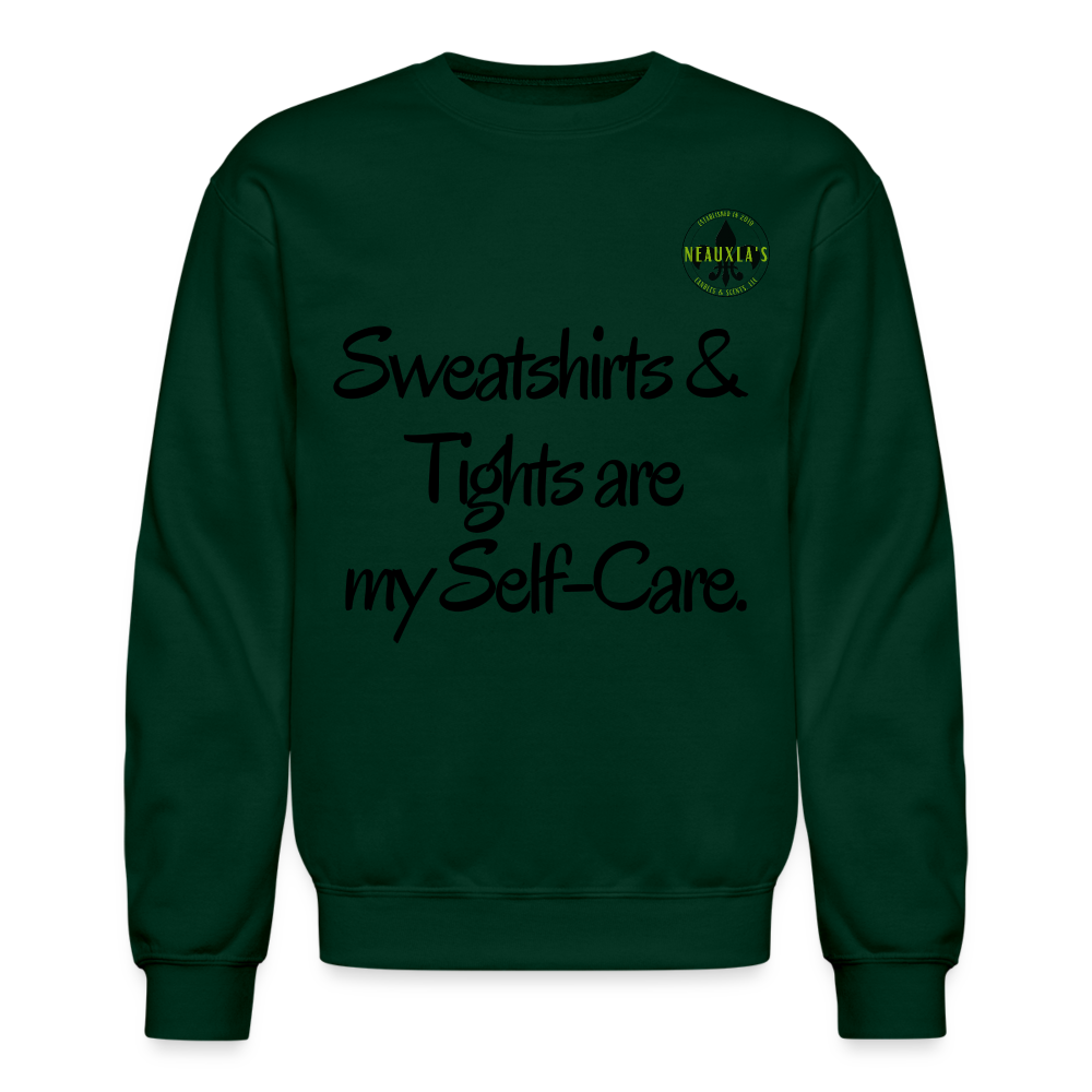 Self care Sweatshirt - forest green