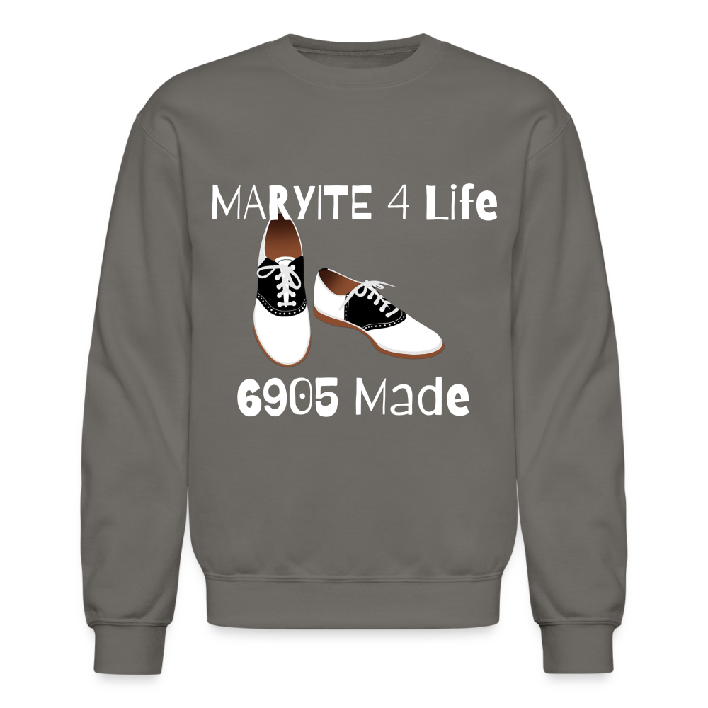 Homecoming Crewneck Sweatshirt - asphalt gray