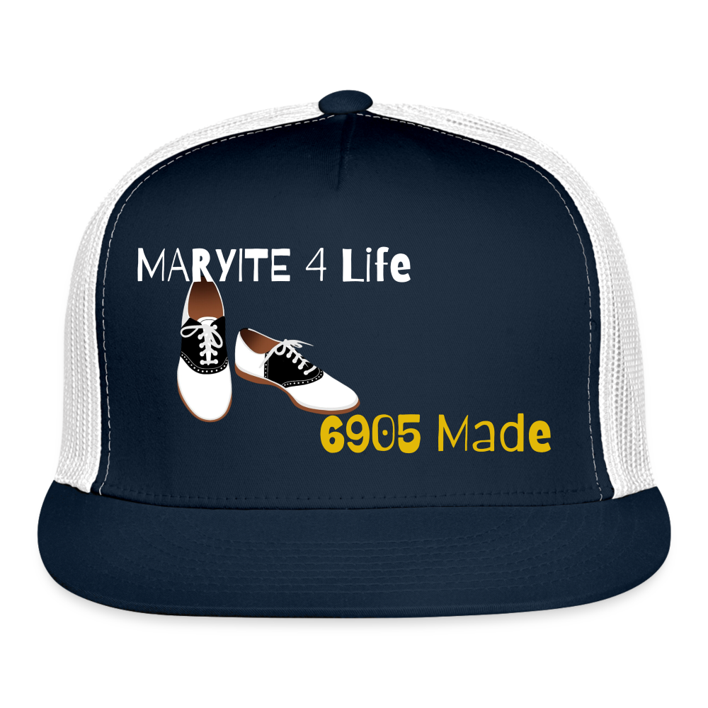 Trucker Cap - navy/white