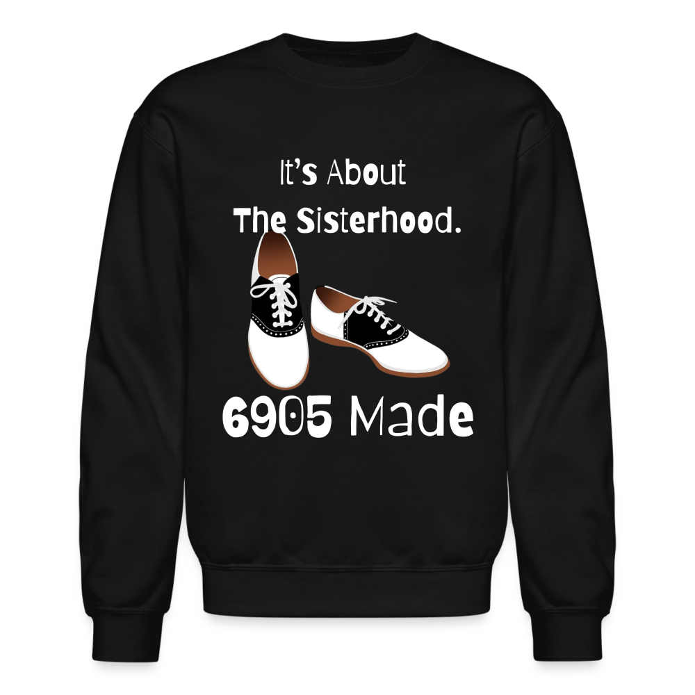 #SISTERHOOD Crewneck Sweatshirt - black