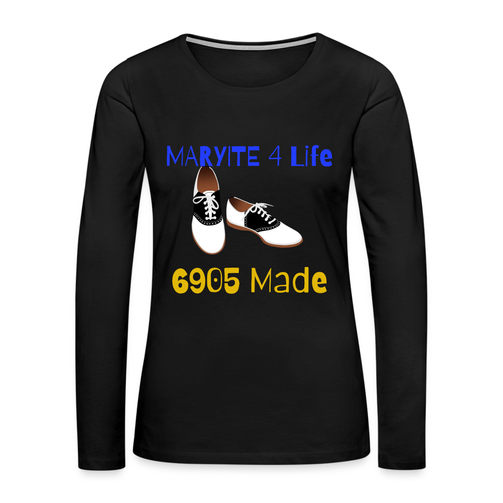 Blue and Gold Homecoming Women's T-Shirt - black