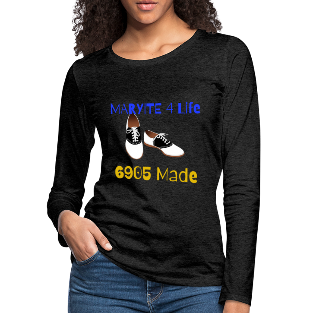 Blue and Gold Homecoming Women's T-Shirt - charcoal grey