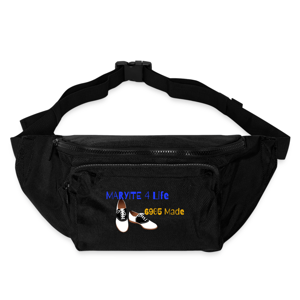 HOMECOMING Large Crossbody Hip Bag - black