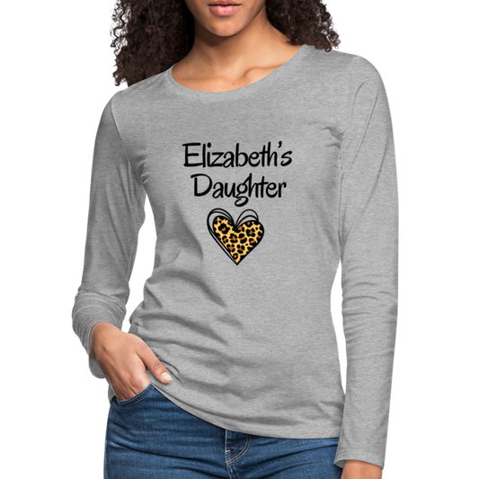 Elizabeth's D Women's T-Shirt - heather gray