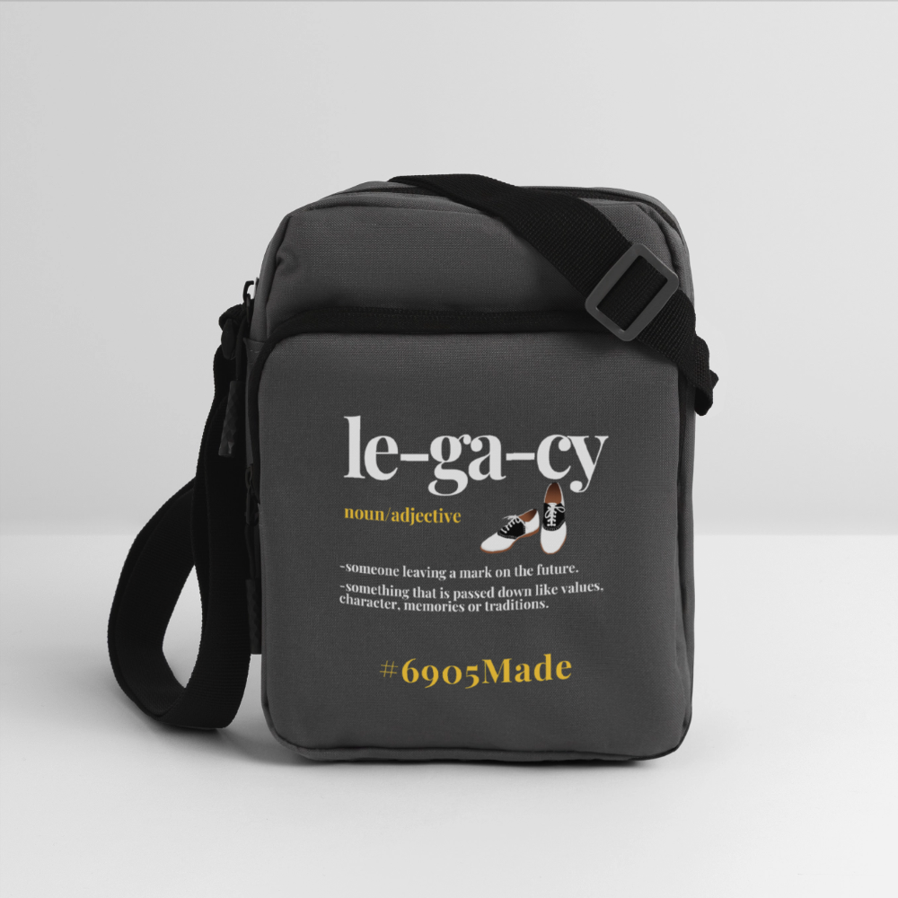 Legacy Crossbody Bag - charcoal grey