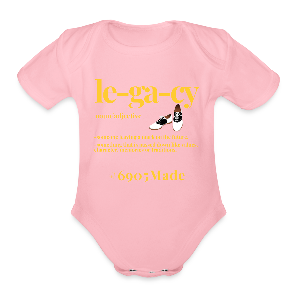 Baby Legacy Bodysuit - light pink