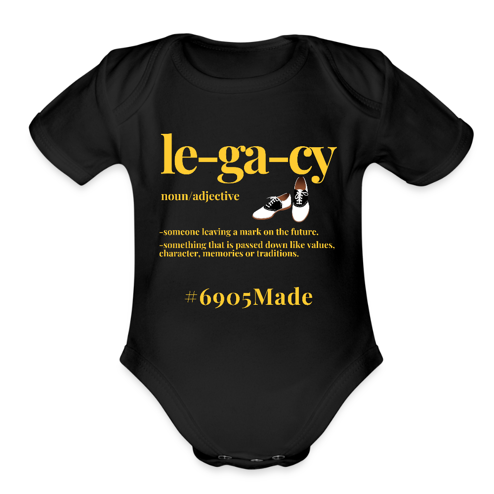 Baby Legacy Bodysuit - black