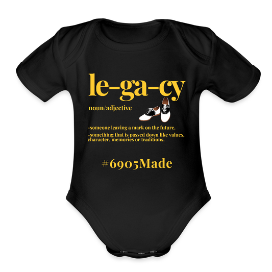Baby Legacy Bodysuit - black