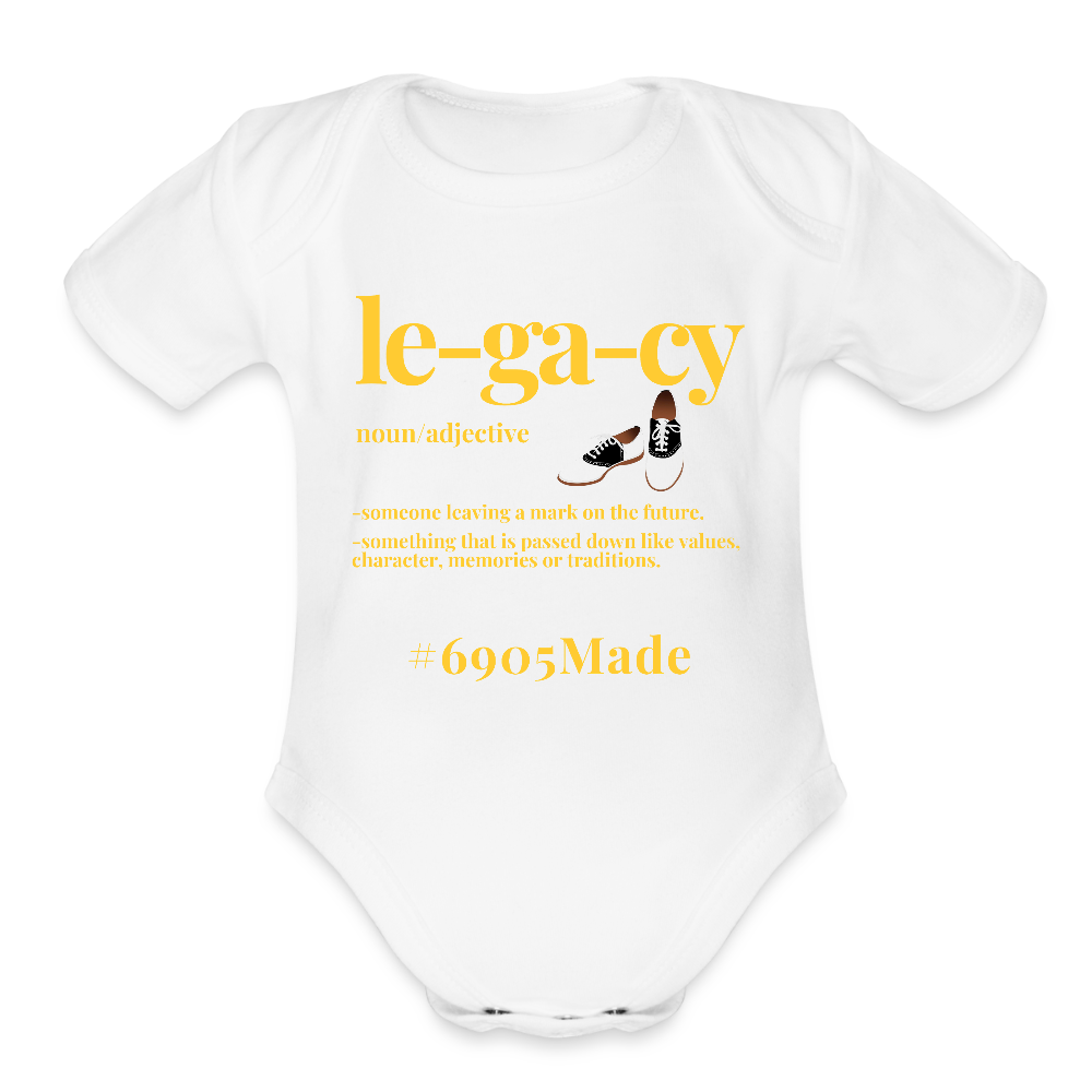 Baby Legacy Bodysuit - white