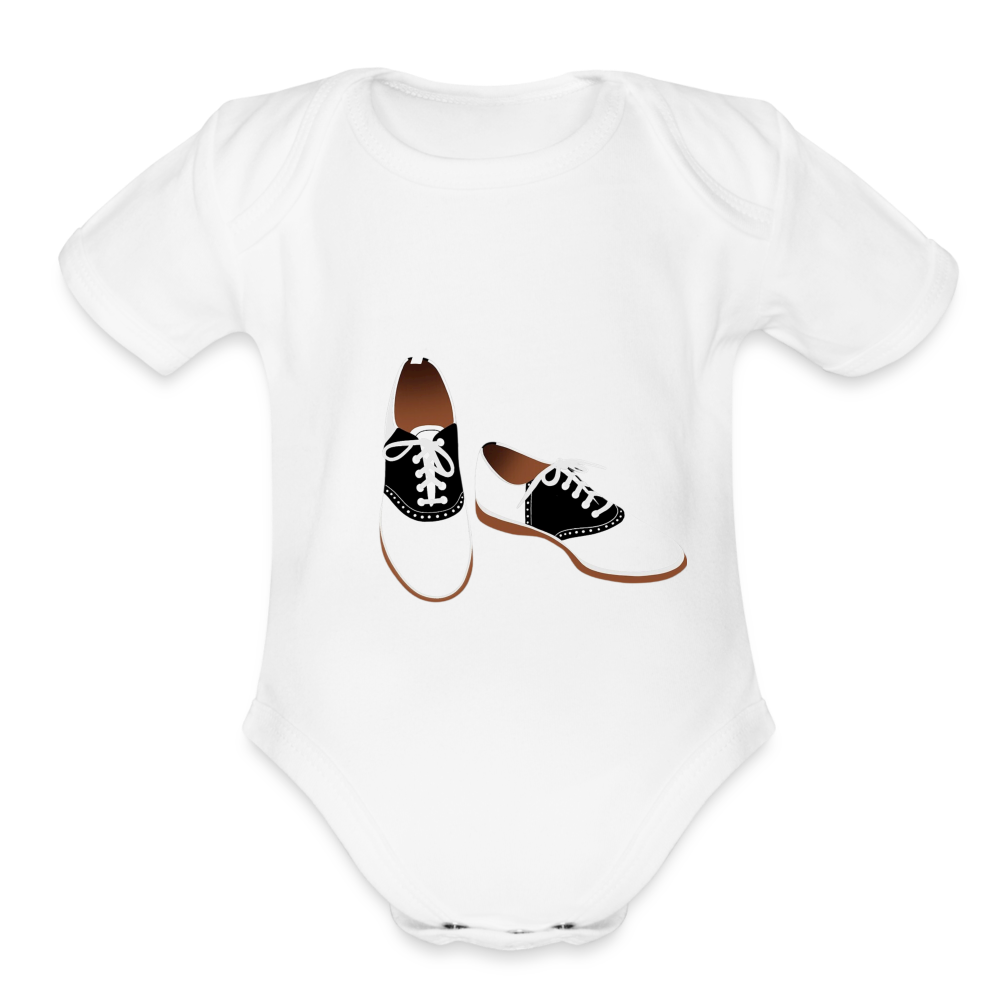 My Mama Baby Bodysuit - white