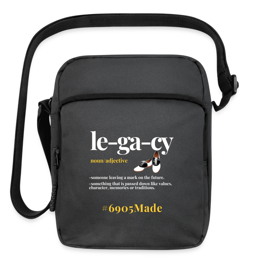 Legacy Crossbody Bag - charcoal grey