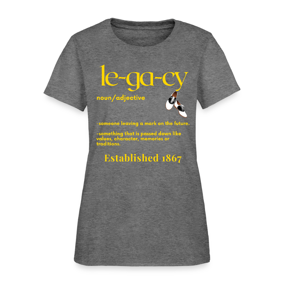 Women's Legacy T-Shirt - graphite heather