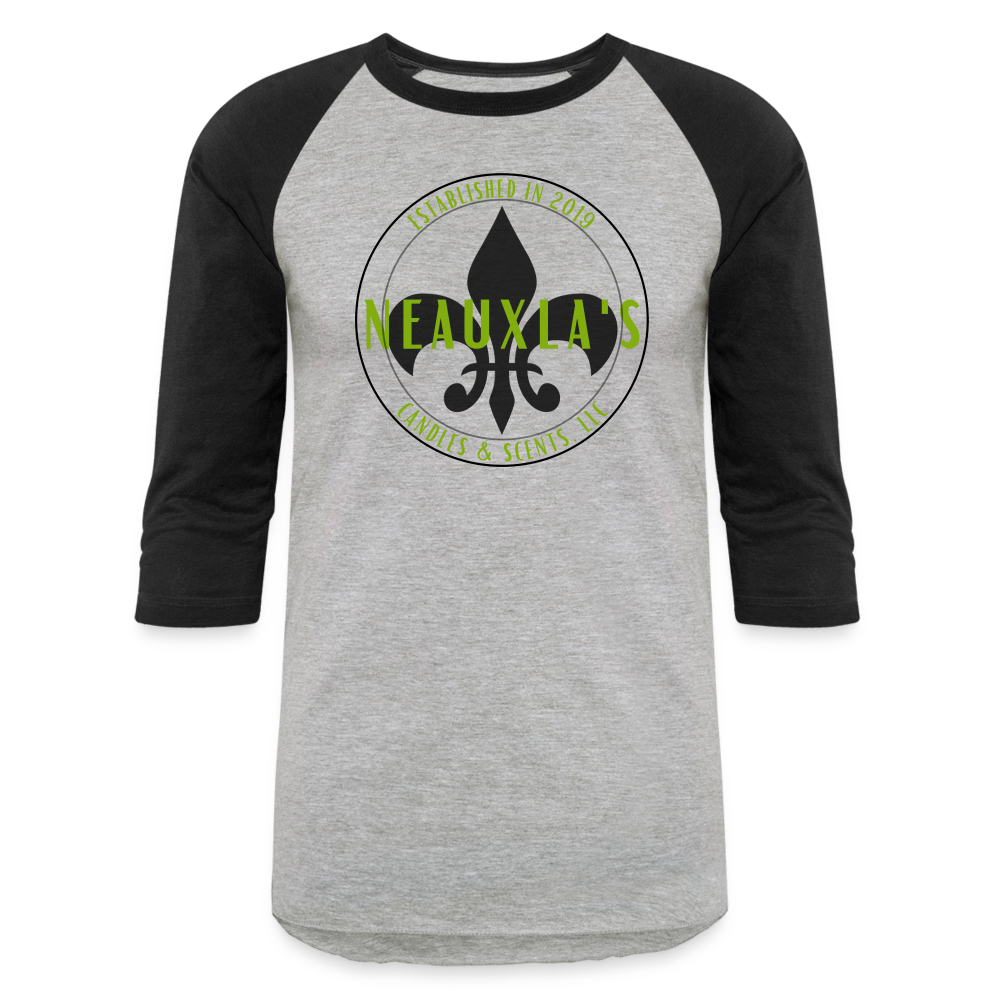 Baseball T-Shirt - heather gray/black