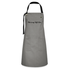 Load image into Gallery viewer, Self Care Apron - gray/black
