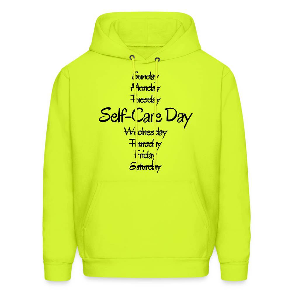 Self-Care Hoodie - safety green