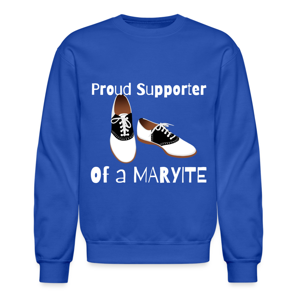 Supporter Homecoming Women's Sweatshirt - royal blue
