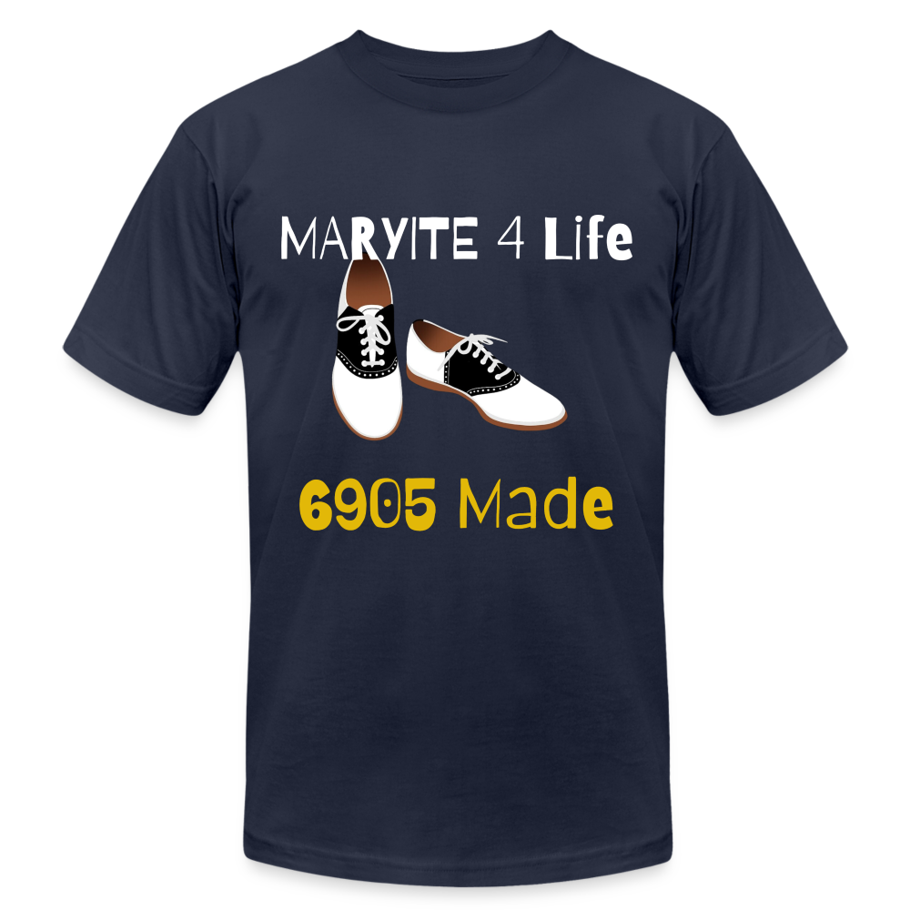 White Writing Maryite - navy