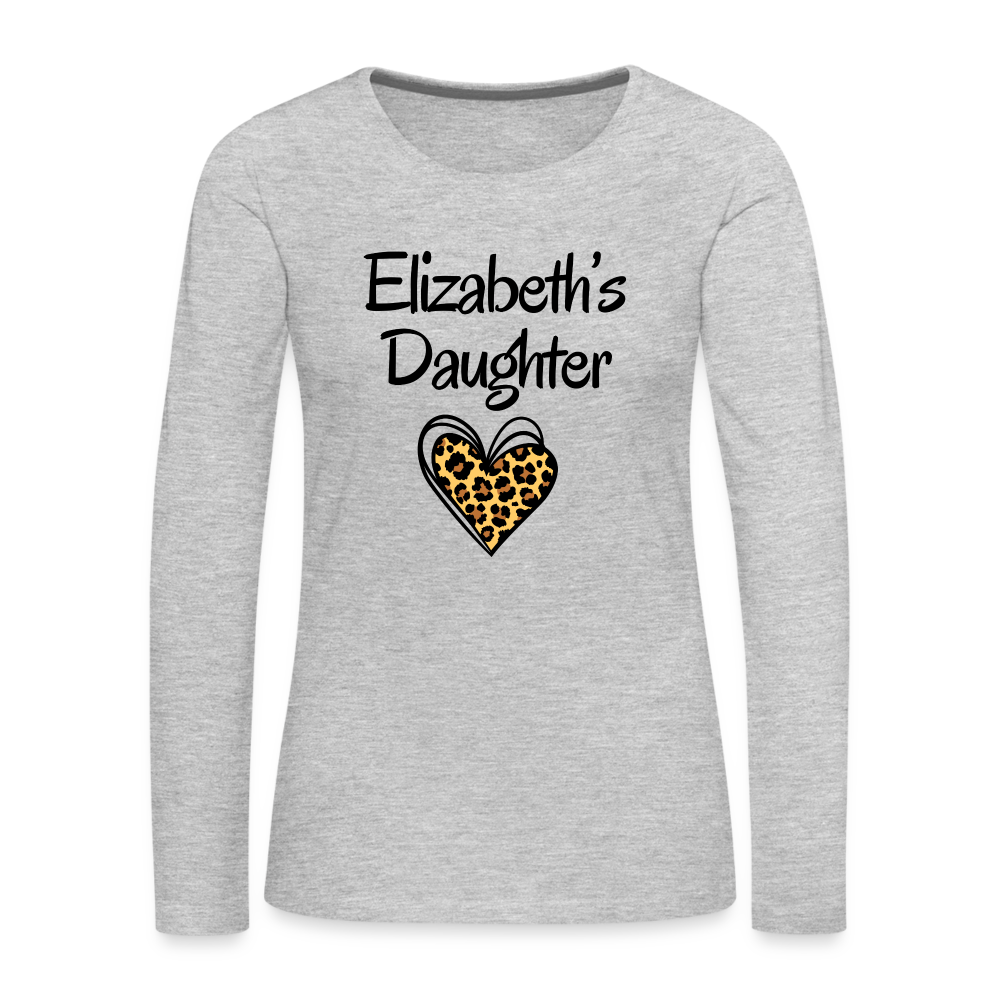 Elizabeth's D Women's T-Shirt - heather gray